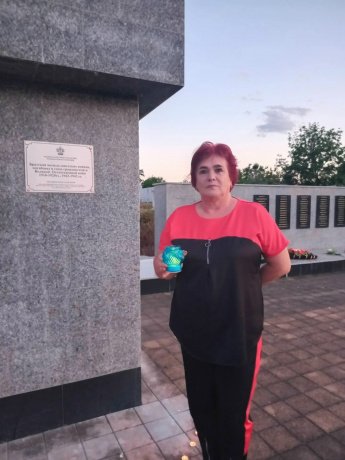 акции «Минута молчания» в память о жертвах Великой Отечественной войны.